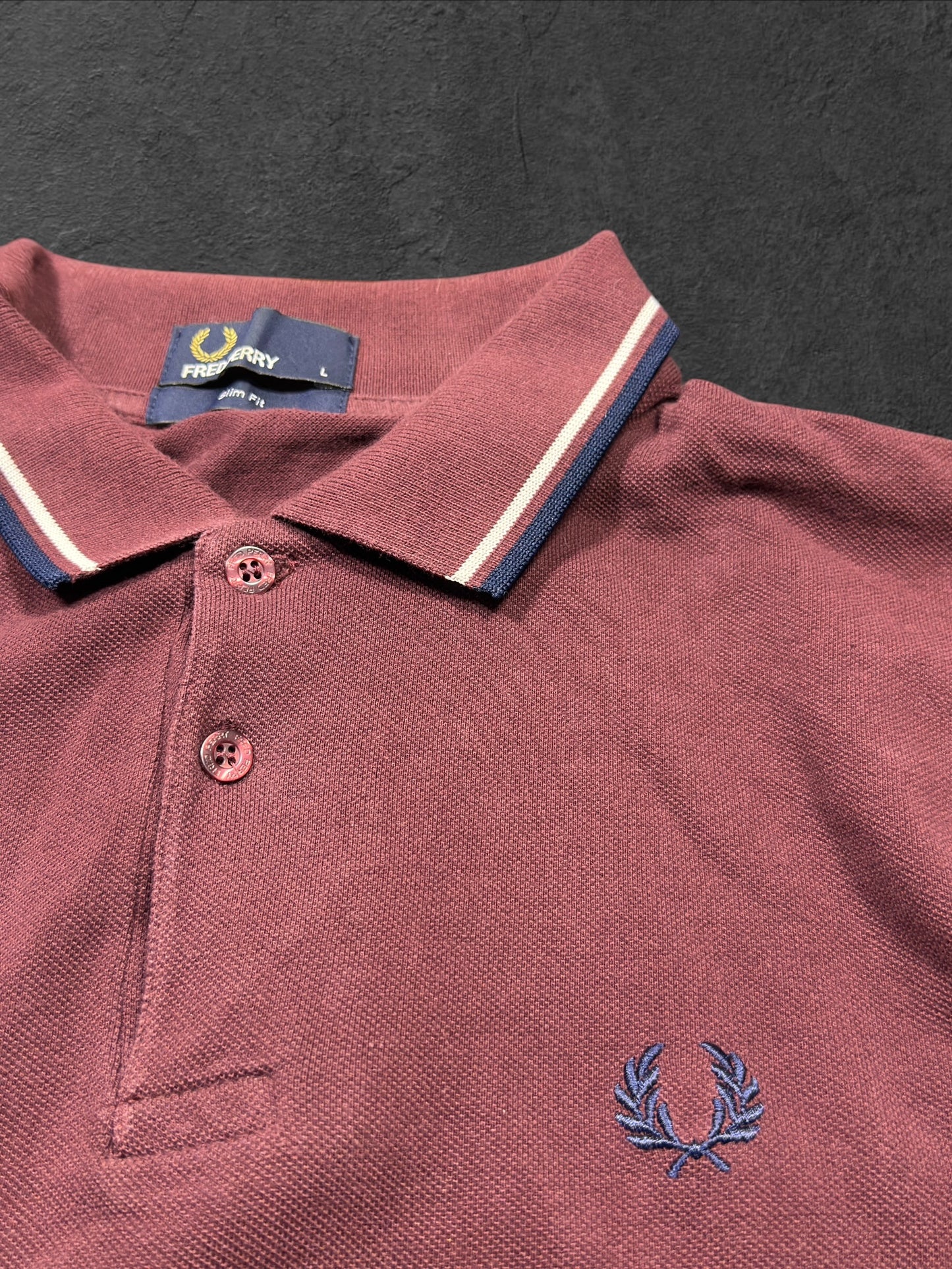 Fred Perry Langarm Polohemd L