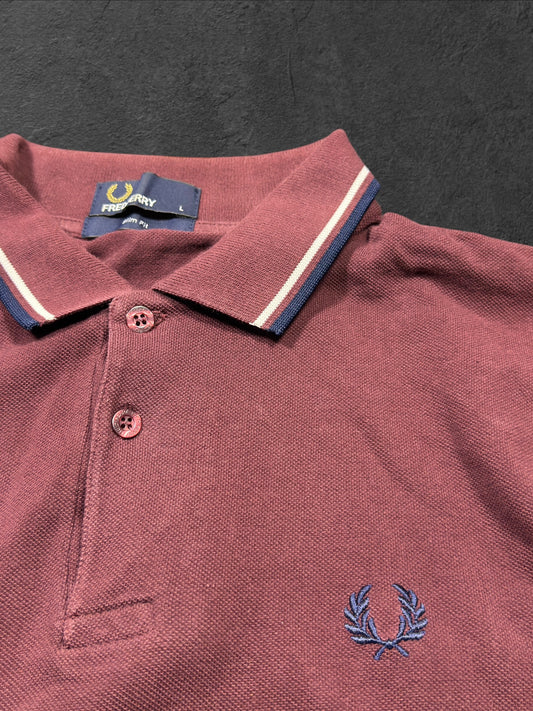 Fred Perry Langarm Polohemd L